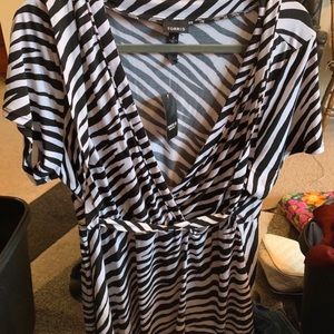 Zebra print blouse